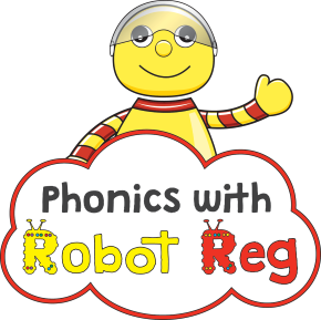 Phonics with Robot Reg image